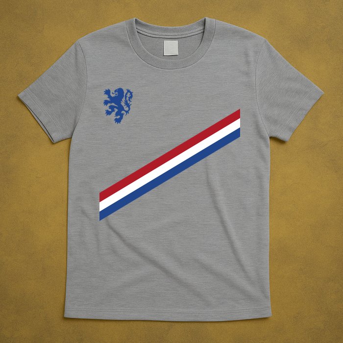 Netherlands Soccer Dutch Logo Flag T-Shirt