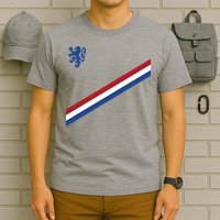 Netherlands Soccer Dutch Logo Flag T-Shirt