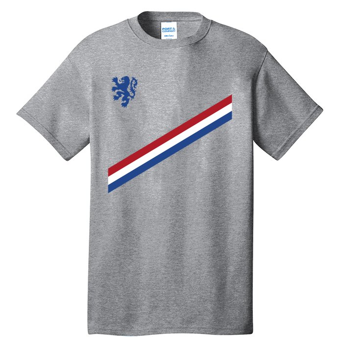 Netherlands Soccer Dutch Logo Flag Tall T-Shirt