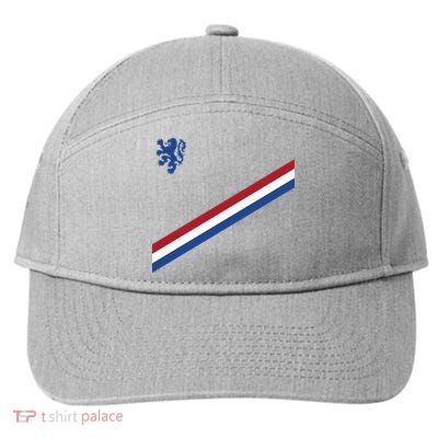 Netherlands Soccer Dutch Logo Flag 7-Panel Snapback Hat
