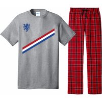 Netherlands Soccer Dutch Logo Flag Pajama Set