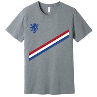 Netherlands Soccer Dutch Logo Flag Premium T-Shirt
