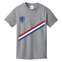 Netherlands Soccer Dutch Logo Flag Kids T-Shirt