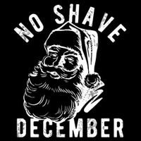 No Shave December Santa Claus Funny Holiday Zip Tote Bag