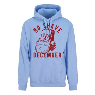 No Shave December Santa Claus Funny Holiday Unisex Surf Hoodie