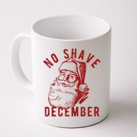 No Shave December Santa Claus Funny Holiday Mug