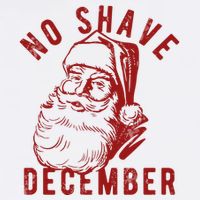 No Shave December Santa Claus Funny Holiday Mug