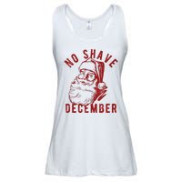 No Shave December Santa Claus Funny Holiday Ladies Essential Flowy Tank