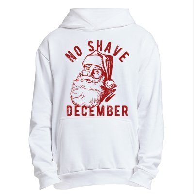 No Shave December Santa Claus Funny Holiday Urban Pullover Hoodie