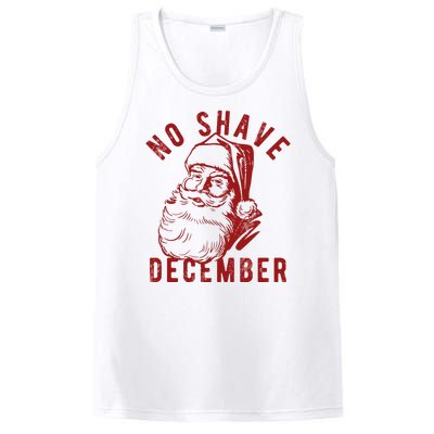 No Shave December Santa Claus Funny Holiday PosiCharge Competitor Tank