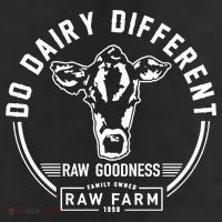 Nicole Shanahan Do Dairy Different Raw Goodness Raw Farm Cool Comfort Performance Bucket Hat