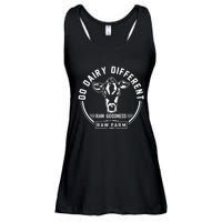 Nicole Shanahan Do Dairy Different Raw Goodness Raw Farm Ladies Essential Flowy Tank