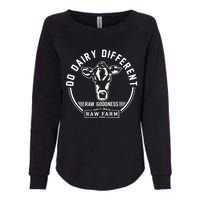 Nicole Shanahan Do Dairy Different Raw Goodness Raw Farm Womens California Wash Sweatshirt