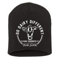 Nicole Shanahan Do Dairy Different Raw Goodness Raw Farm Short Acrylic Beanie