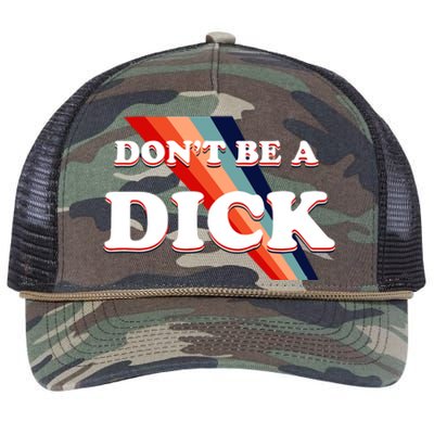 Nicole Shanahan DonT Be A Dick Lightweight Retro Rope Trucker Hat Cap