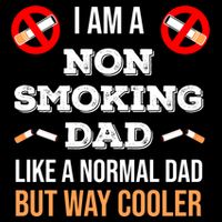 Non Smoking Dad Like A Normal Dad But Way Cooler Nonfunny Giftmoker Cool Gift Sustainable Bucket Hat