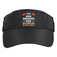 Non Smoking Dad Like A Normal Dad But Way Cooler Nonfunny Giftmoker Cool Gift Adult Drive Performance Visor