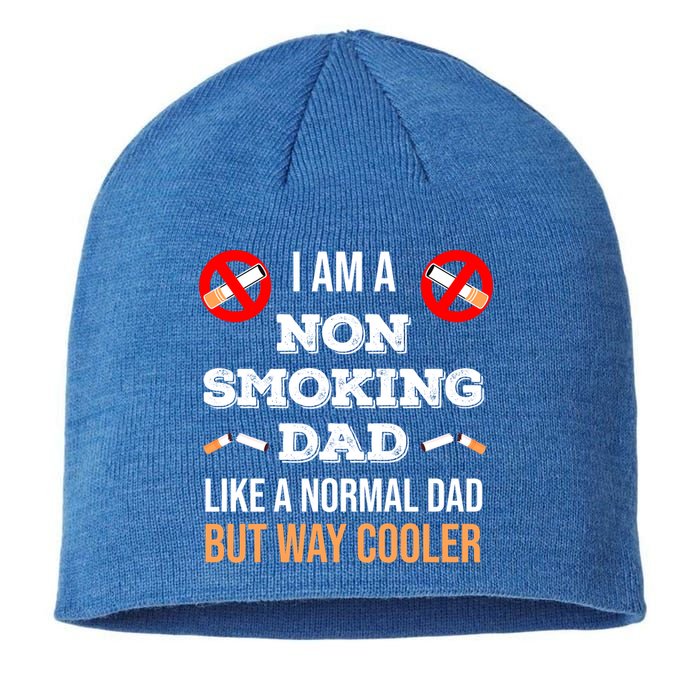 Non Smoking Dad Like A Normal Dad But Way Cooler Nonfunny Giftmoker Cool Gift Sustainable Beanie