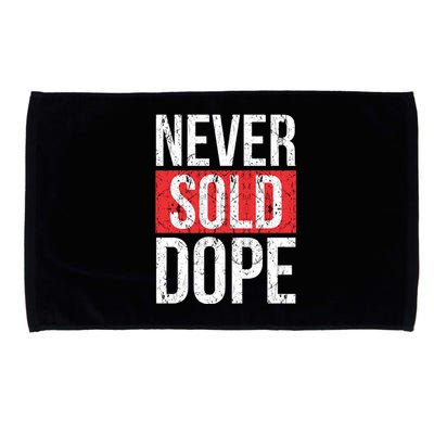 Never Sold Dope Hustler Urban Hip Hop Rap Gift Microfiber Hand Towel