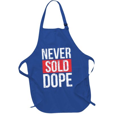 Never Sold Dope Hustler Urban Hip Hop Rap Gift Apron
