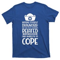 Nursing Student Diagnosis: Risk Confusion Nursery Gift T-Shirt