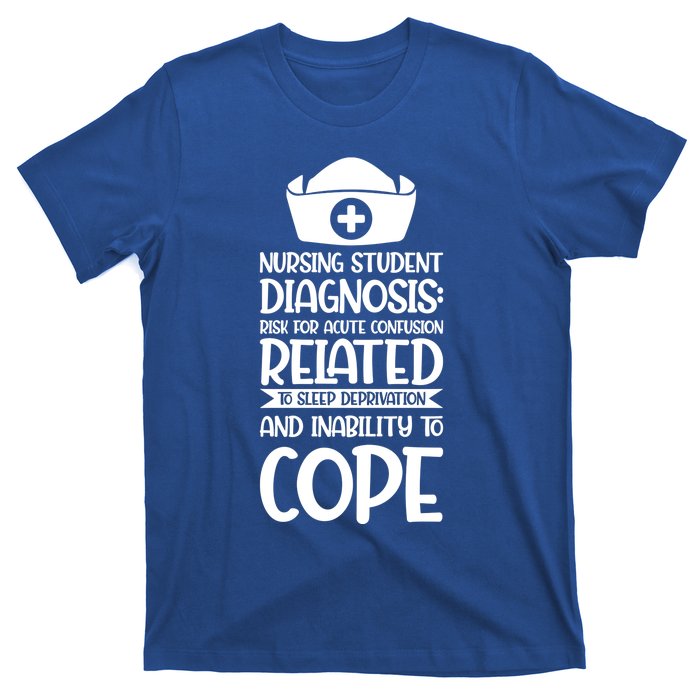 Nursing Student Diagnosis: Risk Confusion Nursery Gift T-Shirt