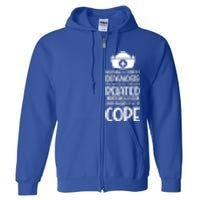 Nursing Student Diagnosis: Risk Confusion Nursery Gift Full Zip Hoodie