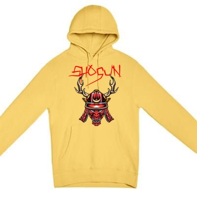 Ninja Shogun Design Mixed Martial Arts Samurai Funny Gift Premium Pullover Hoodie