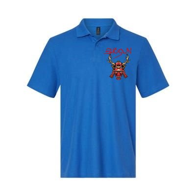 Ninja Shogun Design Mixed Martial Arts Samurai Funny Gift Softstyle Adult Sport Polo