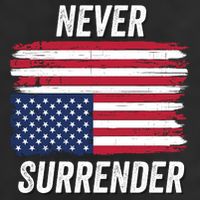 Never Surrender Distressed Usa Flag Save Our Republic Usa Under Distress 15oz Campfire Ceramic Mug