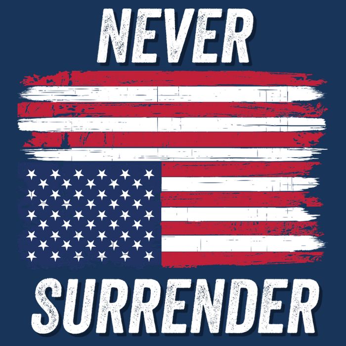 Never Surrender Distressed Usa Flag Save Our Republic Usa Under Distress Cooling Performance Crew T-Shirt