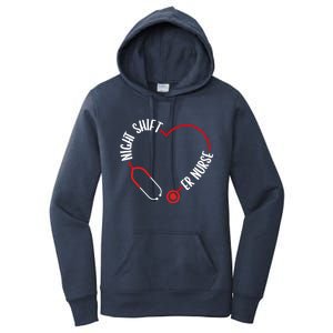 Night Shift Er Nurse Emergency Medical Nurse Er Technician Gift Women's Pullover Hoodie