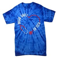 Night Shift Er Tech Emergency Medical Nurse Er Nursing Gift Tie-Dye T-Shirt