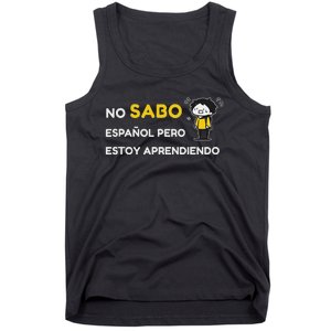 No Sabo EspañOl Tank Top