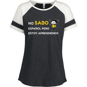 No Sabo EspañOl Enza Ladies Jersey Colorblock Tee