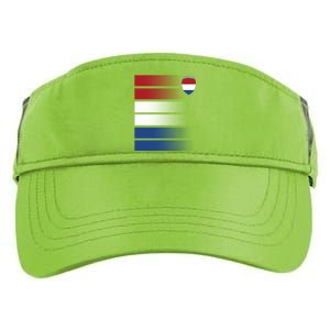 Netherlands Soccer Fan Team Jersey Adult Drive Performance Visor