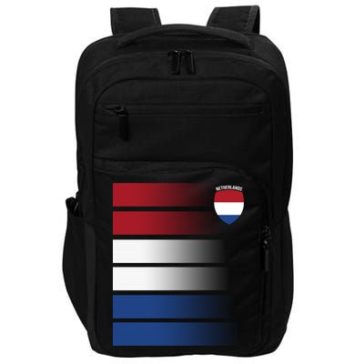 Netherlands Soccer Fan Team Jersey Impact Tech Backpack