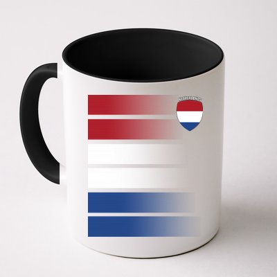 Netherlands Soccer Fan Team Jersey Mug