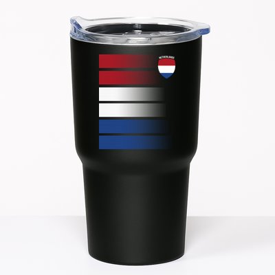Netherlands Soccer Fan Team Jersey Tumbler
