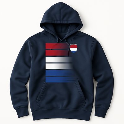 Netherlands Soccer Fan Team Jersey Hoodie