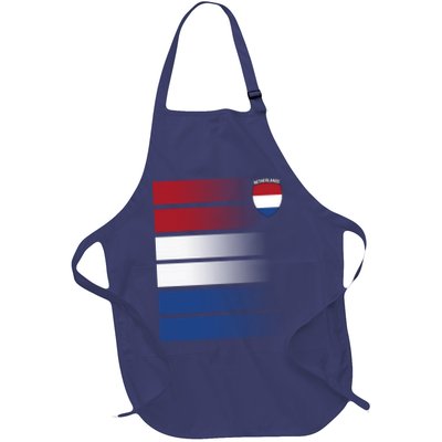 Netherlands Soccer Fan Team Jersey Apron