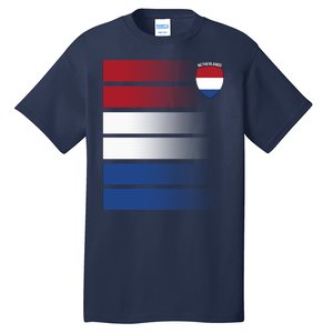 Netherlands Soccer Fan Team Jersey Tall T-Shirt