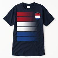 Netherlands Soccer Fan Team Jersey Tall T-Shirt