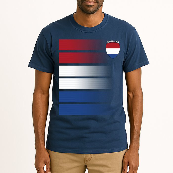 Netherlands Soccer Fan Team Jersey Tall T-Shirt