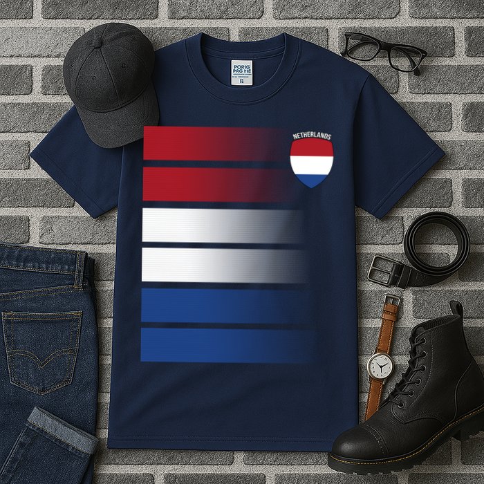 Netherlands Soccer Fan Team Jersey Tall T-Shirt