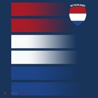 Netherlands Soccer Fan Team Jersey Sustainable Bucket Hat