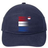 Netherlands Soccer Fan Team Jersey 7-Panel Snapback Hat