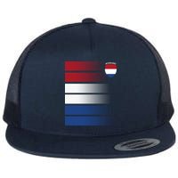 Netherlands Soccer Fan Team Jersey Flatbill Hat