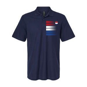 Netherlands Soccer Fan Team Jersey Softstyle Adult Sport Polo