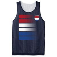 Netherlands Soccer Fan Team Jersey Mesh Reversible Basketball Jersey Tank